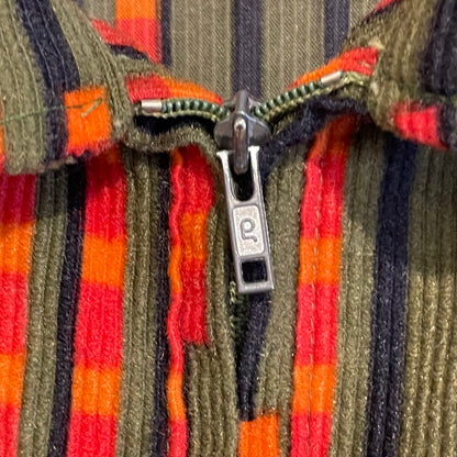 Euro Vintage Dederon Shirt Khaki / Orange