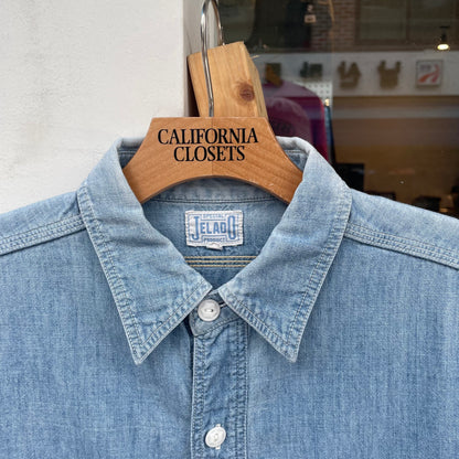 Chambray Work Shirt Blue