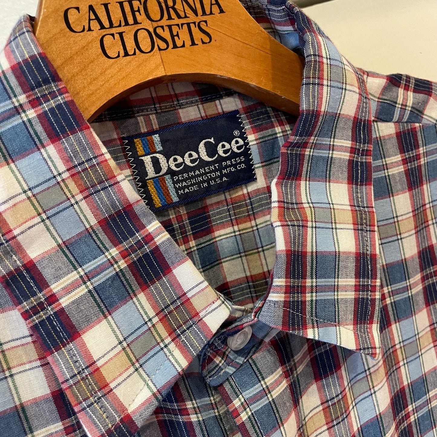 Check Shirt Blue