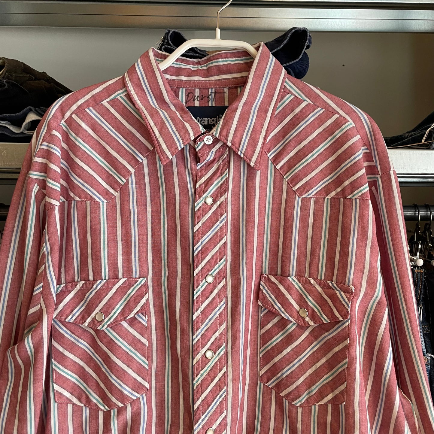 Red Stripe Western Shirt