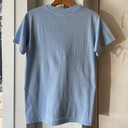 Chasing Rainbows Lettering T-Shirt Blue