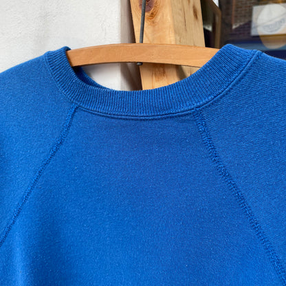 Blanc Raglan Sweatshirt Blue