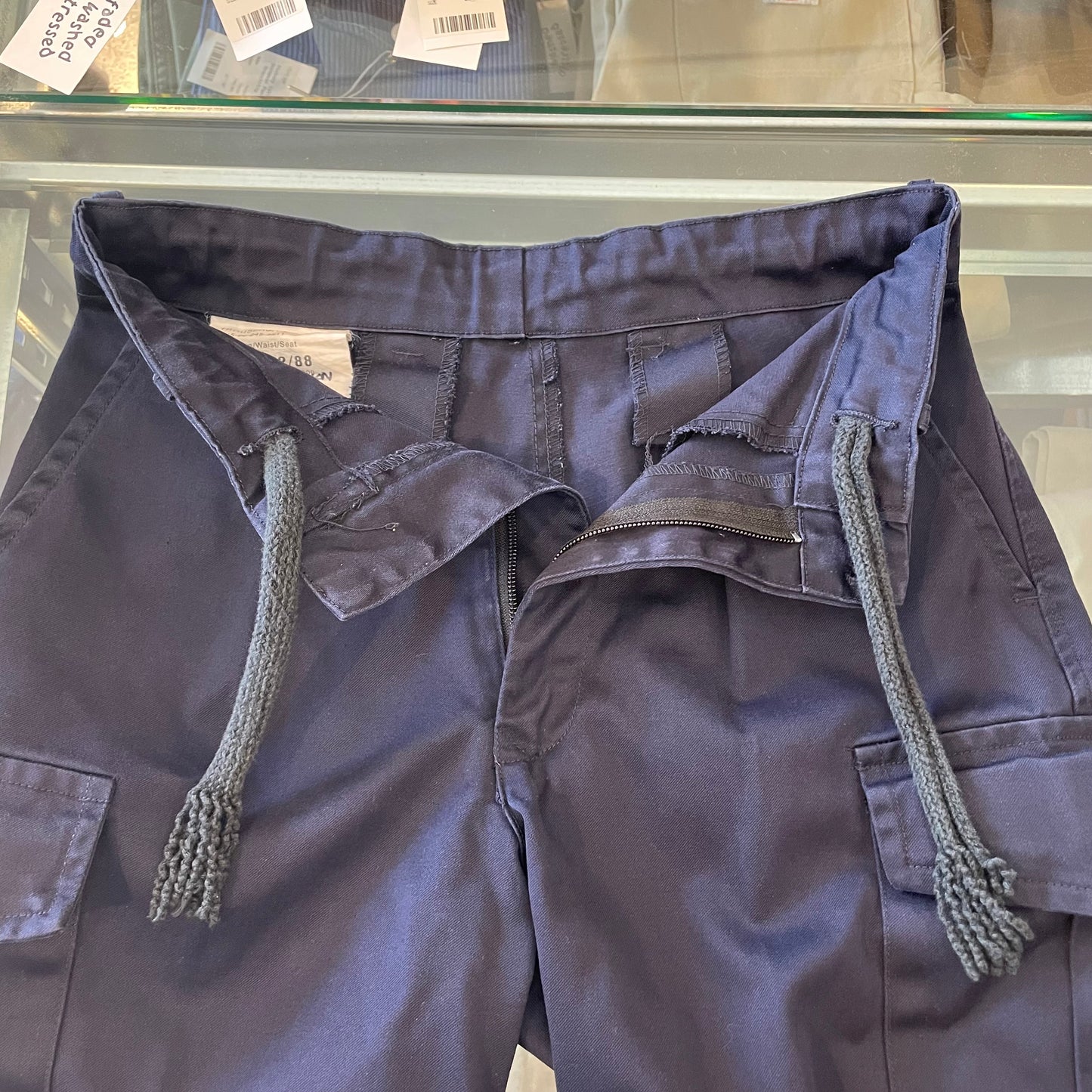 Military Cargo Shorts Navy