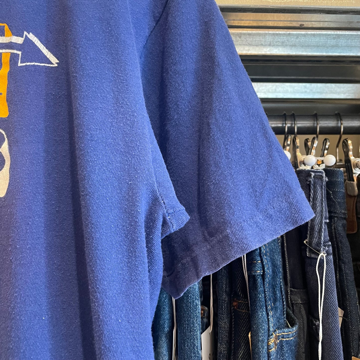 Delmont 43 Arrow Graphic Tee Blue