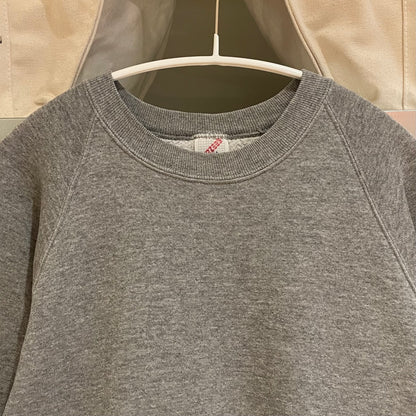 Blank Sweatshirt Tri-Blend Raglan Tubular Grey
