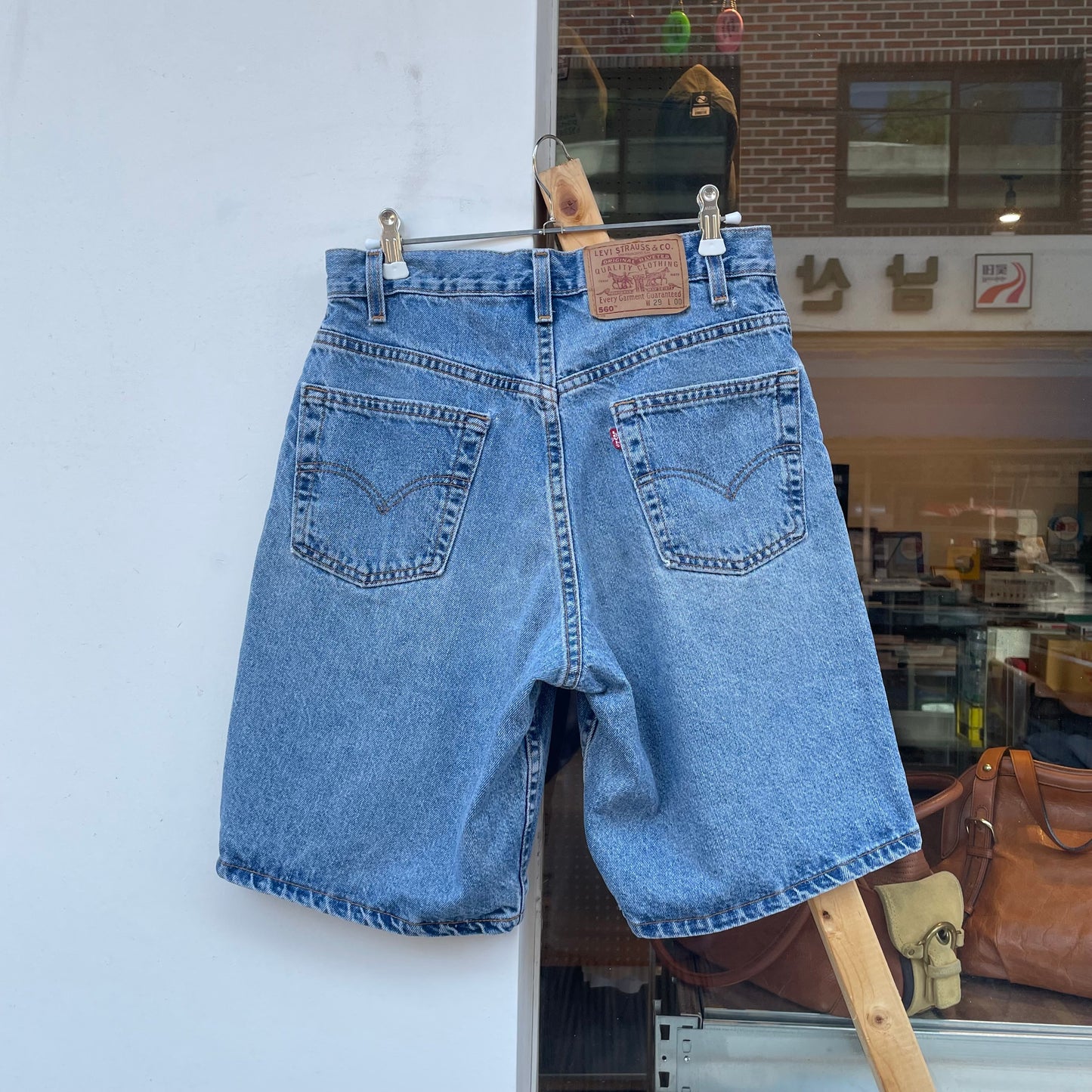 560 Denim Shorts Blue