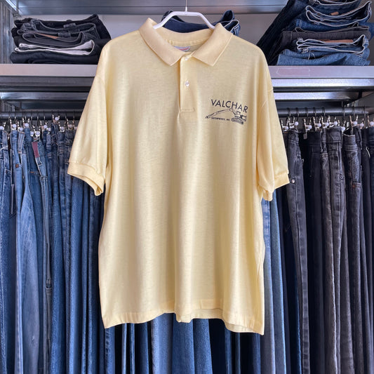 Valchar Polo Shirt Yellow