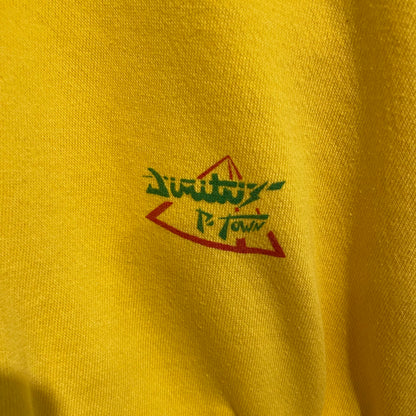 P-TOWN Printed Sweatshirt Yellow