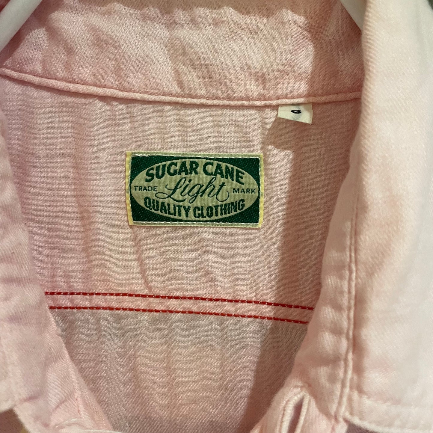 Linen Twin-Pocket S/S Shirt Pink