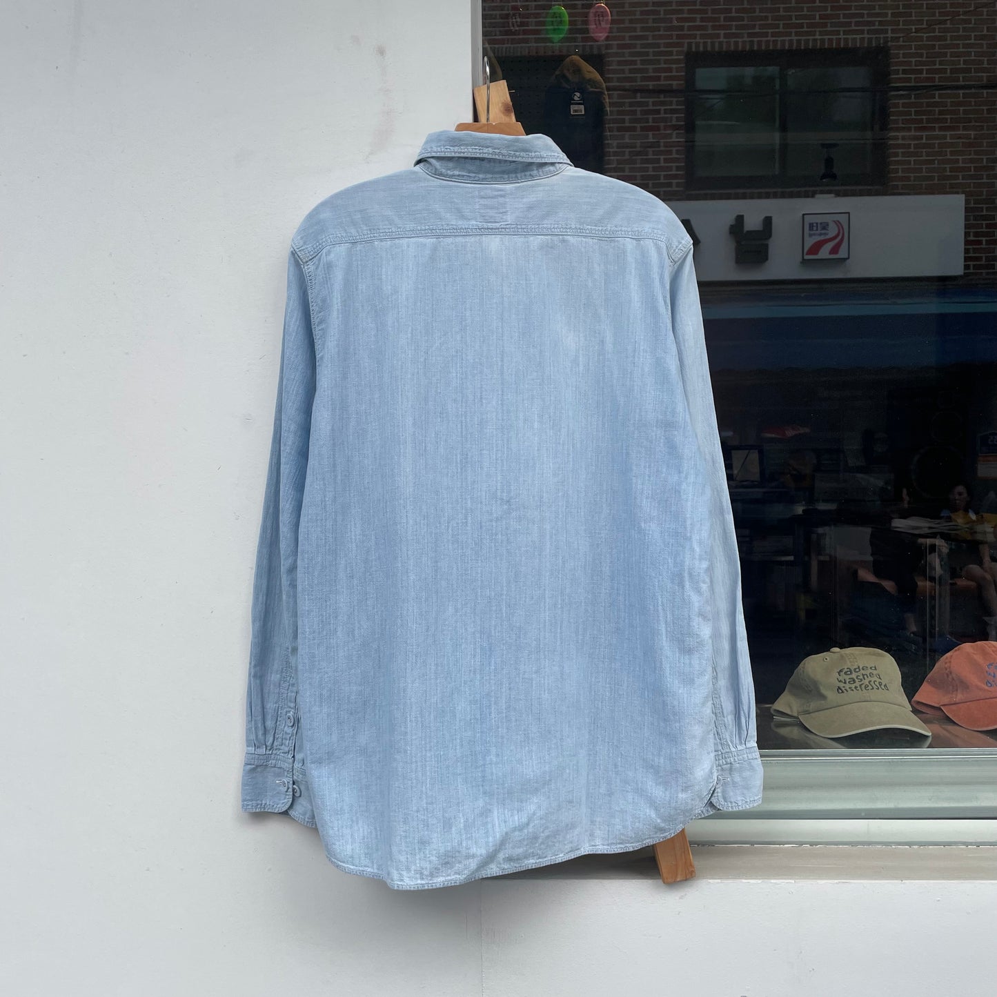Chambray Shirt Blue