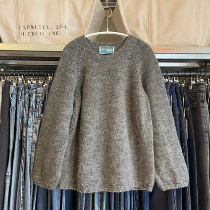 Wool Crewneck Sweater Gray