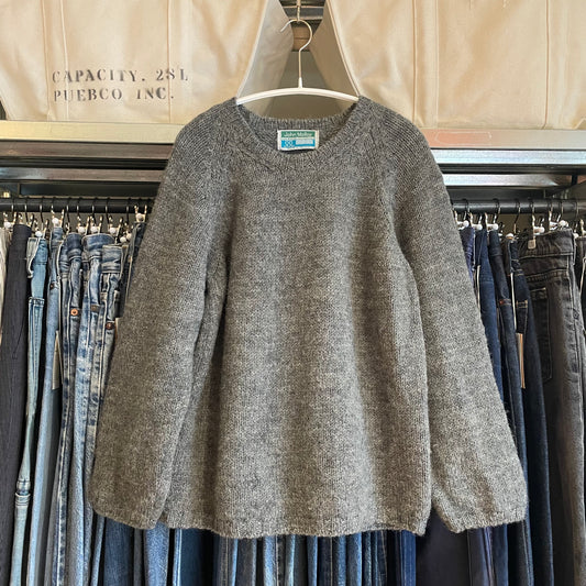 Wool Crewneck Sweater Gray
