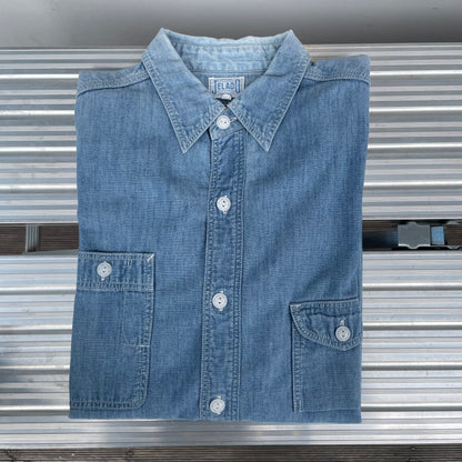Chambray Work Shirt Blue