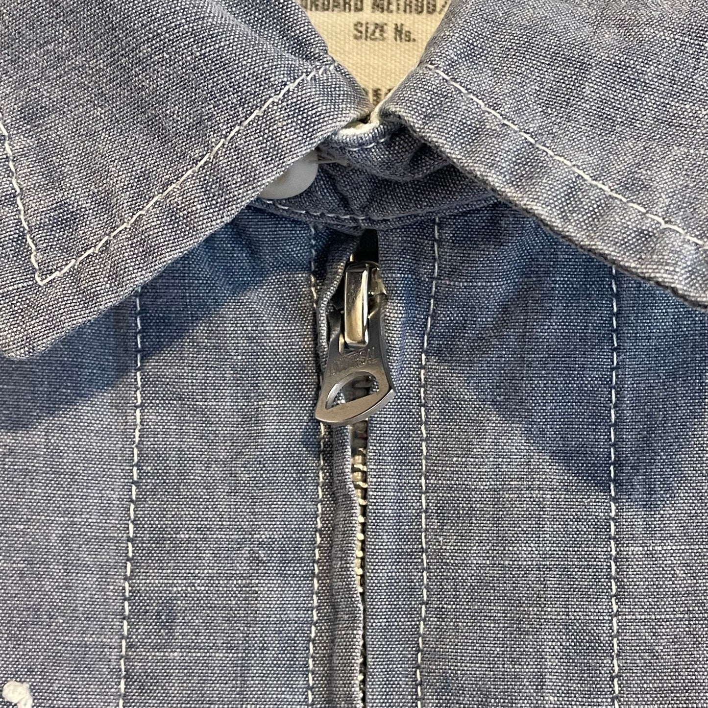 El Rito Zip Chore Jacket Blue Universal Zip