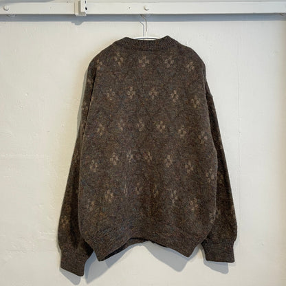 Onelia Wool Blend Cardigan Brown