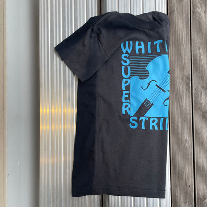 Whitman Super Strings Cello Bass Music Tee Faded Black