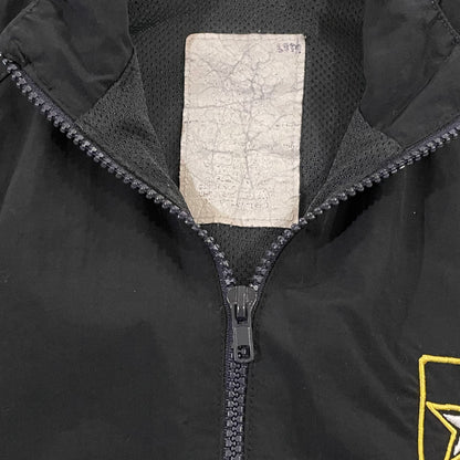 U.S. Army APFU Windbreaker Jacket Black Yellow
