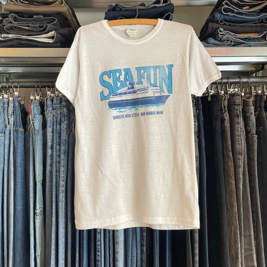 Sea Fun T-shirt White Cotton