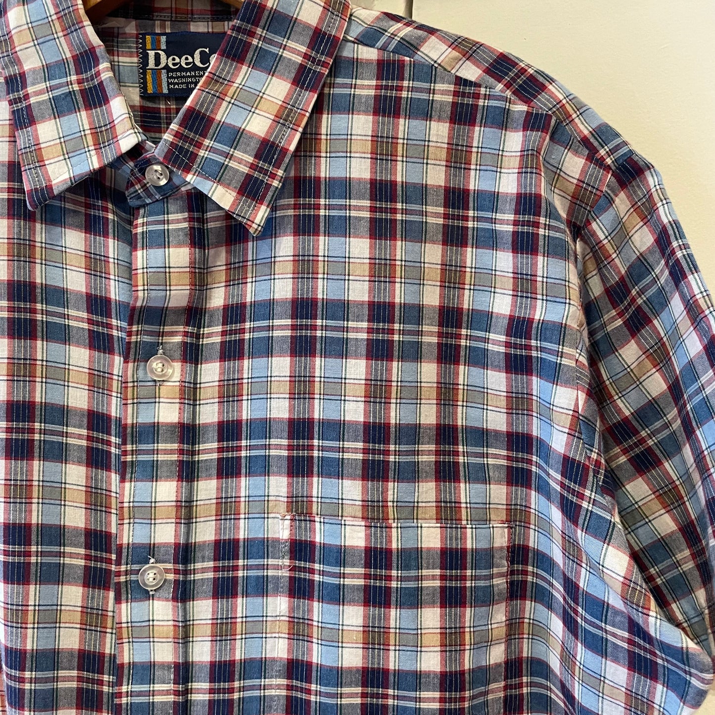 Check Shirt Blue