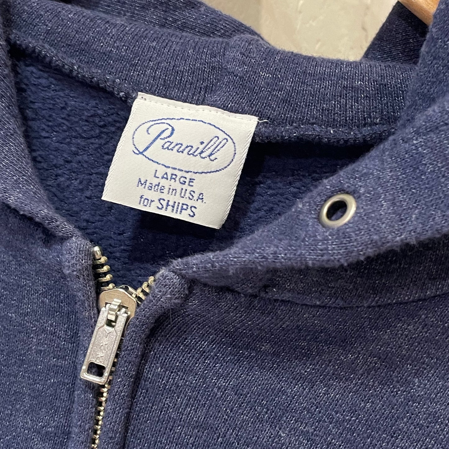 Zip Hoodie Navy