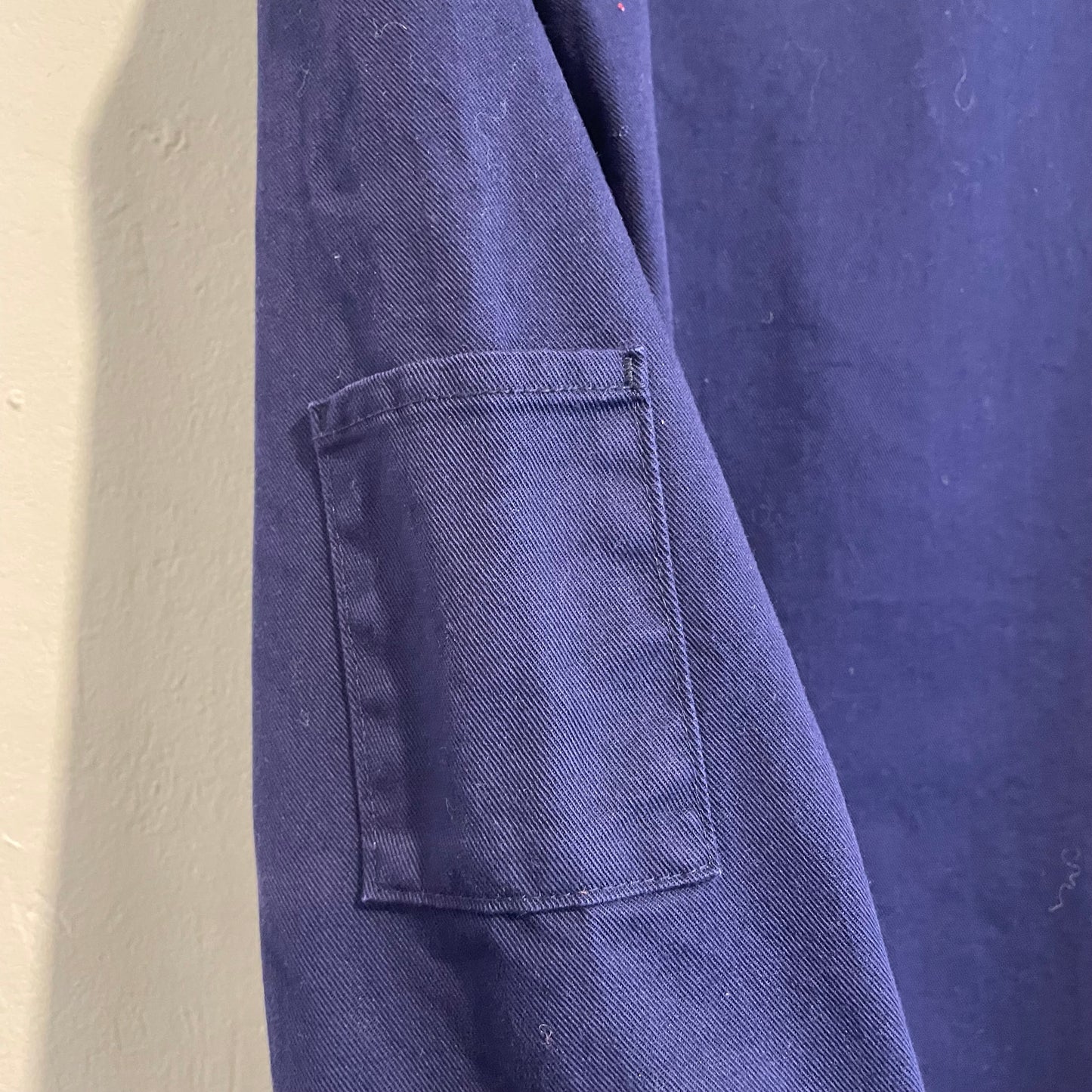 TALON Zip Cotton Work Jacket Navy