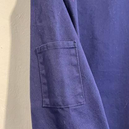 TALON Zip Cotton Work Jacket Navy