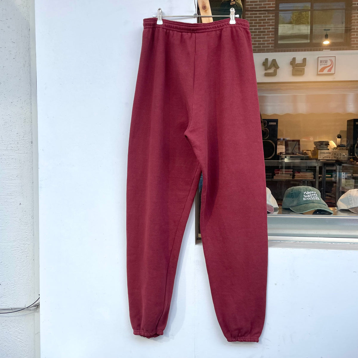 Heavyweight Sweatpants Red