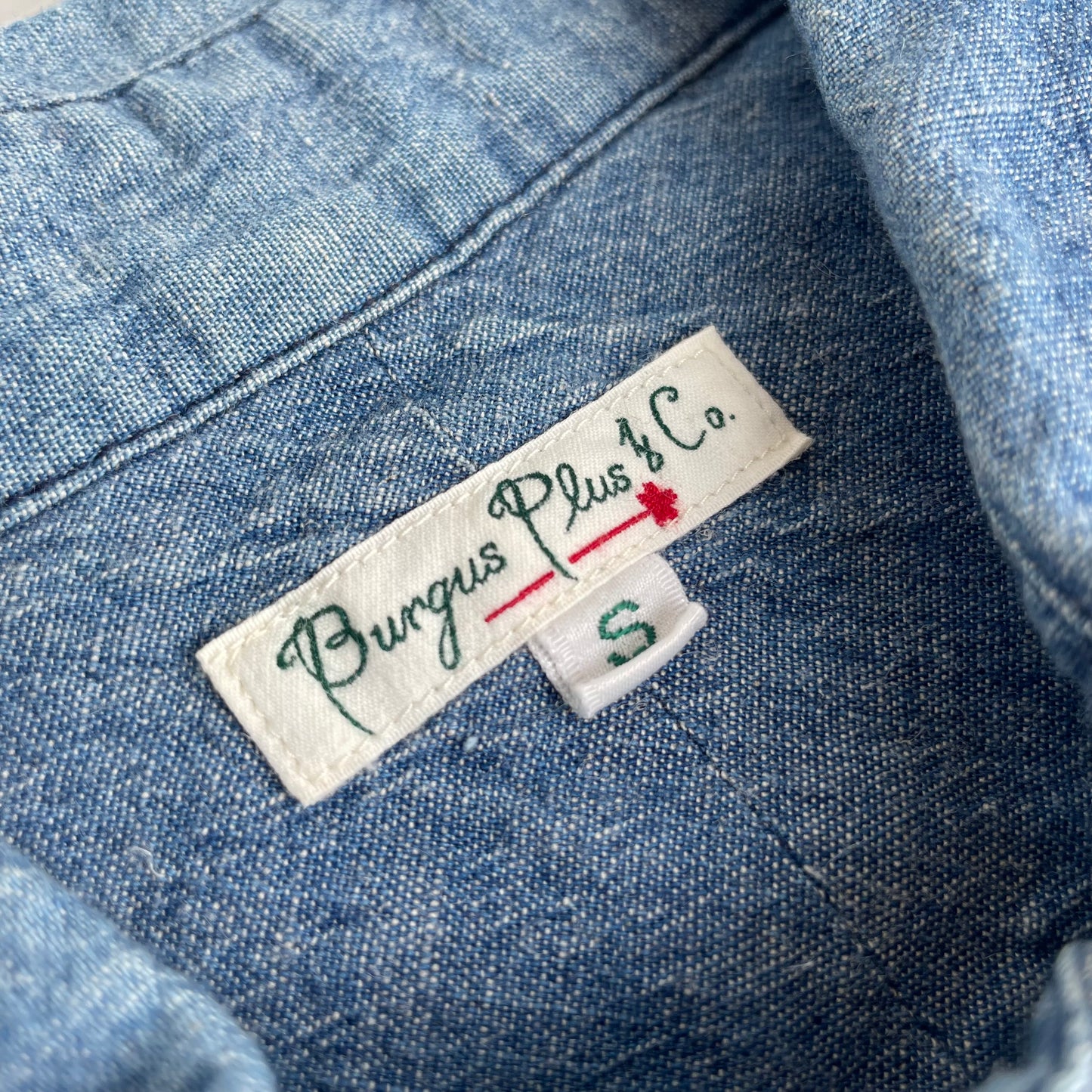 Denim Chambray Shirt Blue