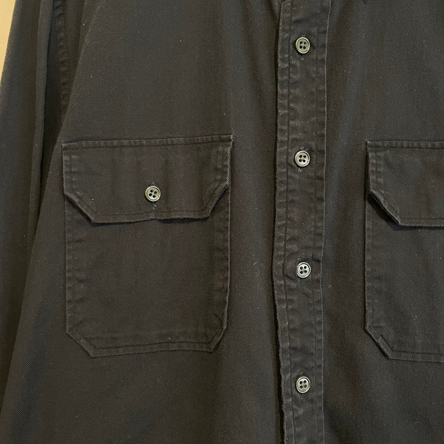 Black Long Sleeve Button Up Shirt