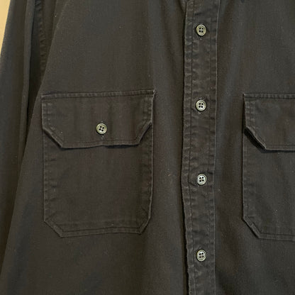 Black Long Sleeve Button Up Shirt