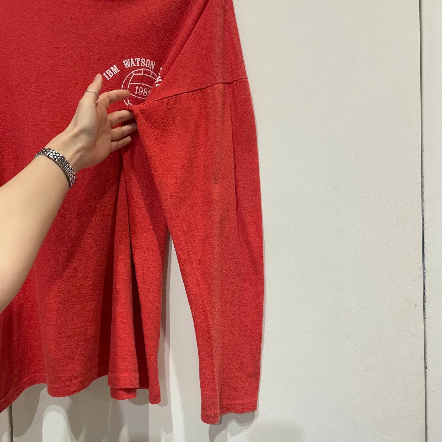 IBM Watson Trophy Long Sleeve Shirt Red