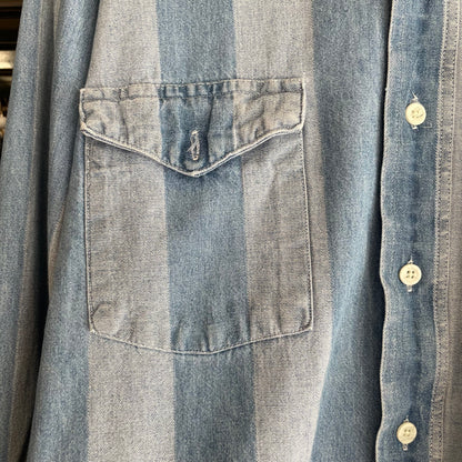 Snap Front Western Shirt Cream