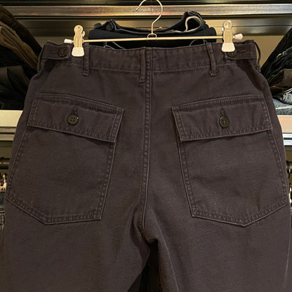 Fatigue Shorts Navy Washed Side Adjuster