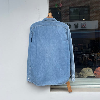 Chambray Work Shirt Blue