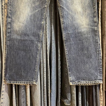 Regular Straight Jeans Dark Wash Indigo