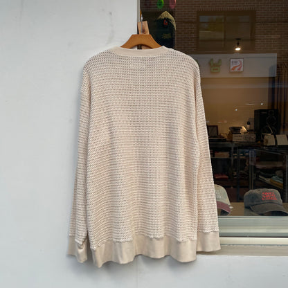 Crewneck Knit Pullover Ivory
