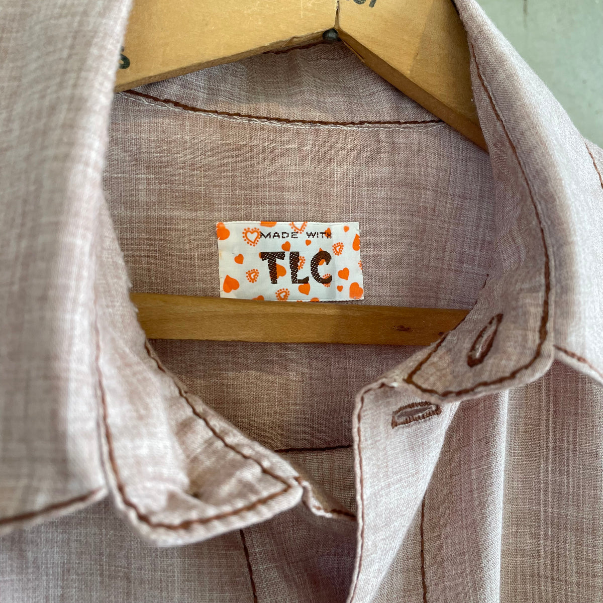 Flap Pocket Shirt Brown