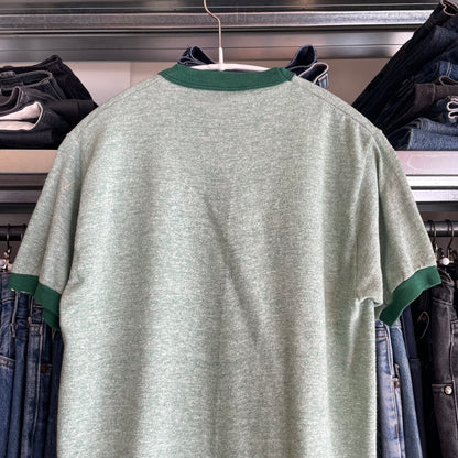 Share the Care Ringer T-Shirt Green