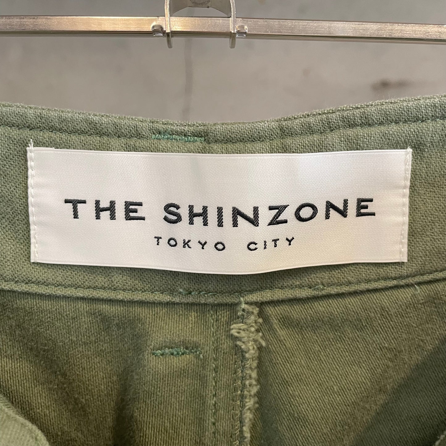 Patch Pocket Baker Pants Olive