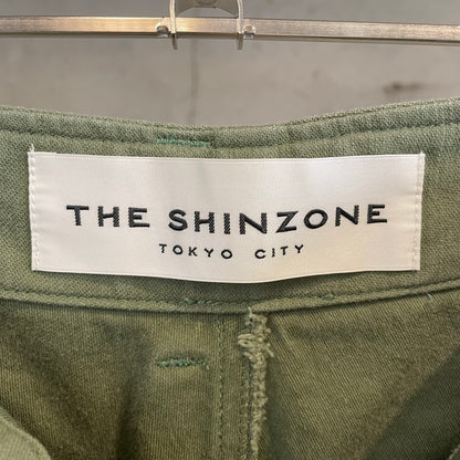 Patch Pocket Baker Pants Olive