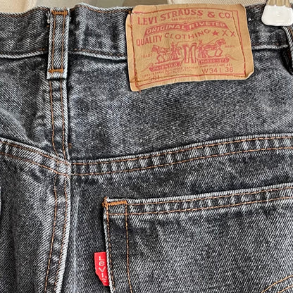 501 Jeans Regular Straight Light Washed Black