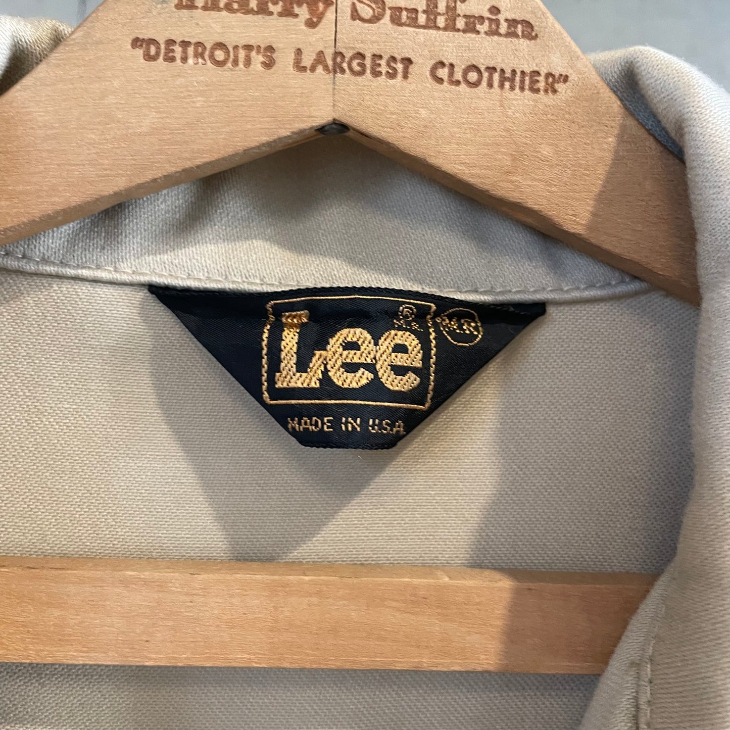 Western Shirt Jacket Beige