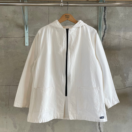 Hooded Jacket White