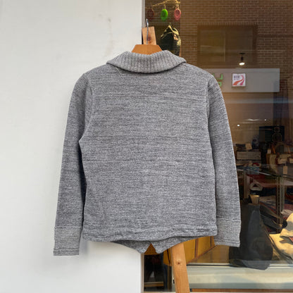 Shawl Collar Cardigan Gray
