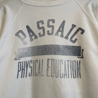 PASSAIC Raglan Crewneck Sweatshirt White