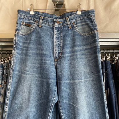 Regular Straight Jeans Medium Wash Blue