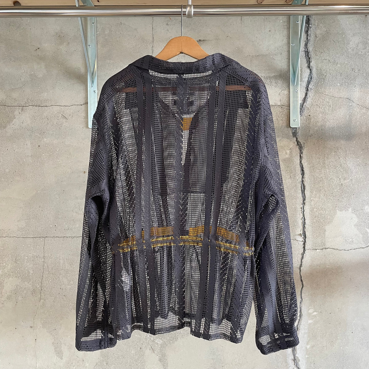 Mesh Anorak Charcoal