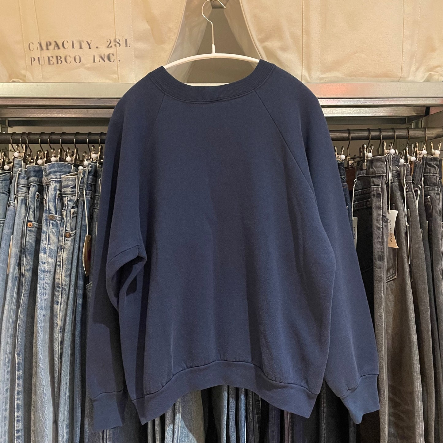 Ottawa Area Centre Blue Faded Crewneck