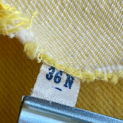 Euro Vintage Flare Pants Yellow