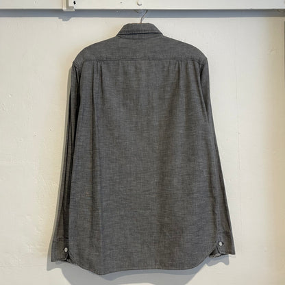 Utility Pocket Chambray Work Shirt Washed